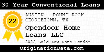 Opendoor Home Loans 30 Year Conventional Loans gold