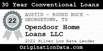 Opendoor Home Loans 30 Year Conventional Loans silver