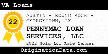 PENNYMAC LOAN SERVICES VA Loans gold