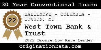 West Town Bank & Trust 30 Year Conventional Loans bronze