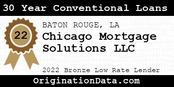 Chicago Mortgage Solutions 30 Year Conventional Loans bronze
