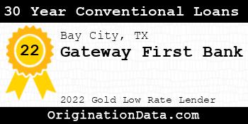 Gateway First Bank 30 Year Conventional Loans gold