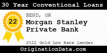 Morgan Stanley Private Bank 30 Year Conventional Loans gold