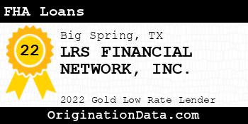 LRS FINANCIAL NETWORK FHA Loans gold