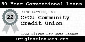 CFCU Community Credit Union 30 Year Conventional Loans silver