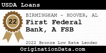 First Federal Bank A FSB USDA Loans bronze
