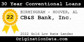 CB&S Bank 30 Year Conventional Loans gold