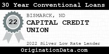 CAPITAL CREDIT UNION 30 Year Conventional Loans silver