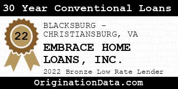 EMBRACE HOME LOANS 30 Year Conventional Loans bronze