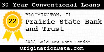 Prairie State Bank and Trust 30 Year Conventional Loans gold
