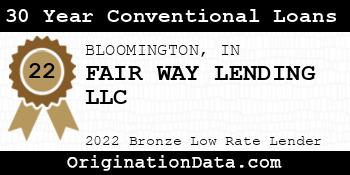 FAIR WAY LENDING 30 Year Conventional Loans bronze