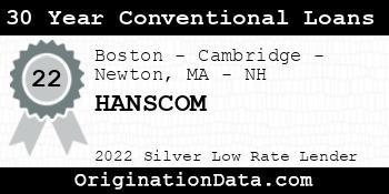 HANSCOM 30 Year Conventional Loans silver