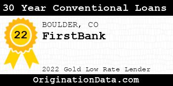 FirstBank 30 Year Conventional Loans gold