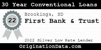 First Bank & Trust 30 Year Conventional Loans silver
