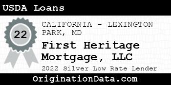 First Heritage Mortgage USDA Loans silver