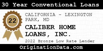 CALIBER HOME LOANS 30 Year Conventional Loans bronze