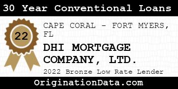 DHI MORTGAGE COMPANY LTD. 30 Year Conventional Loans bronze