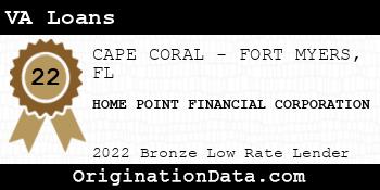 HOME POINT FINANCIAL CORPORATION VA Loans bronze