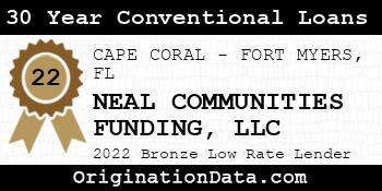 NEAL COMMUNITIES FUNDING 30 Year Conventional Loans bronze
