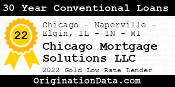 Chicago Mortgage Solutions 30 Year Conventional Loans gold