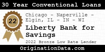 Liberty Bank for Savings 30 Year Conventional Loans bronze
