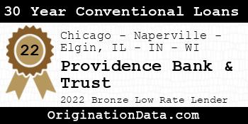 Providence Bank & Trust 30 Year Conventional Loans bronze