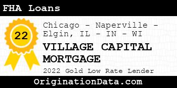 VILLAGE CAPITAL MORTGAGE FHA Loans gold