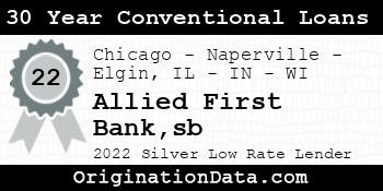 Allied First Banksb 30 Year Conventional Loans silver