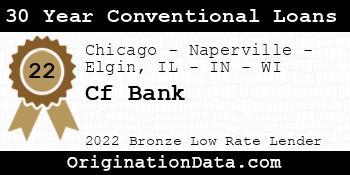 Cf Bank 30 Year Conventional Loans bronze