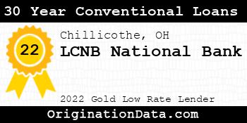 LCNB National Bank 30 Year Conventional Loans gold