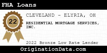 RESIDENTIAL MORTGAGE SERVICES FHA Loans bronze