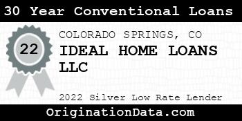 IDEAL HOME LOANS 30 Year Conventional Loans silver