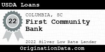 First Community Bank USDA Loans silver