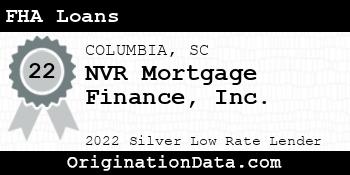 NVR Mortgage Finance FHA Loans silver