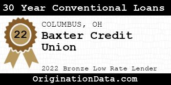 Baxter Credit Union 30 Year Conventional Loans bronze