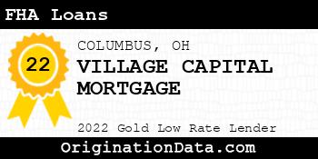 VILLAGE CAPITAL MORTGAGE FHA Loans gold