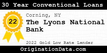 The Lyons National Bank 30 Year Conventional Loans gold