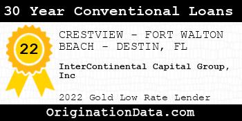 InterContinental Capital Group Inc 30 Year Conventional Loans gold