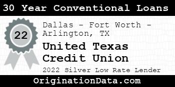 United Texas Credit Union 30 Year Conventional Loans silver