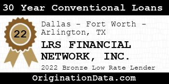 LRS FINANCIAL NETWORK 30 Year Conventional Loans bronze