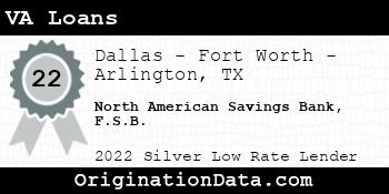 North American Savings Bank F.S.B. VA Loans silver