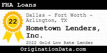 Hometown Lenders FHA Loans gold