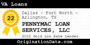 PENNYMAC LOAN SERVICES VA Loans gold