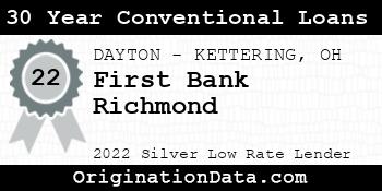 First Bank Richmond 30 Year Conventional Loans silver
