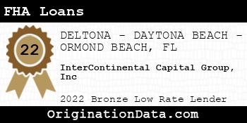 InterContinental Capital Group Inc FHA Loans bronze