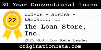 The Loan Store 30 Year Conventional Loans gold