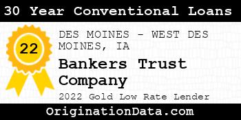 Bankers Trust Company 30 Year Conventional Loans gold