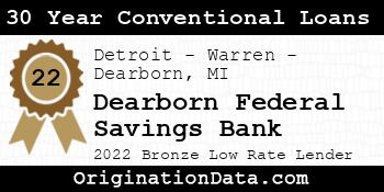 Dearborn Federal Savings Bank 30 Year Conventional Loans bronze