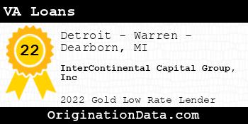 InterContinental Capital Group Inc VA Loans gold