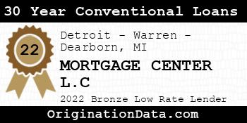 MORTGAGE CENTER L.C 30 Year Conventional Loans bronze